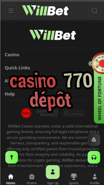 Casino 770 Dépôt - French Casino Deposits-casinoorder.vip
